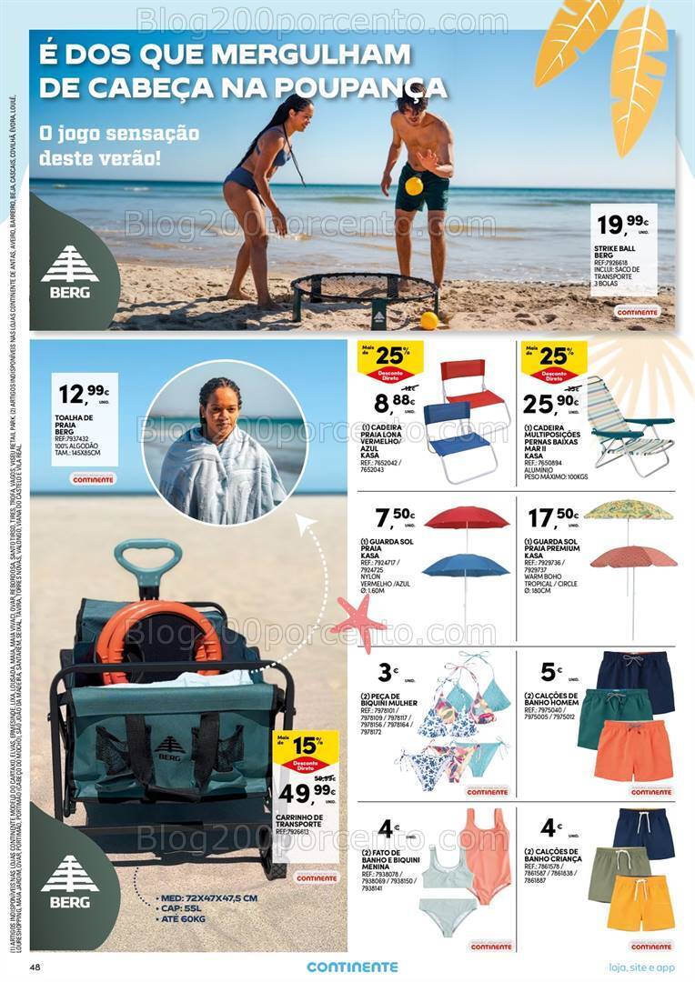 Antevisão Folheto CONTINENTE Bazar Promoções de 16 a 22 julho
