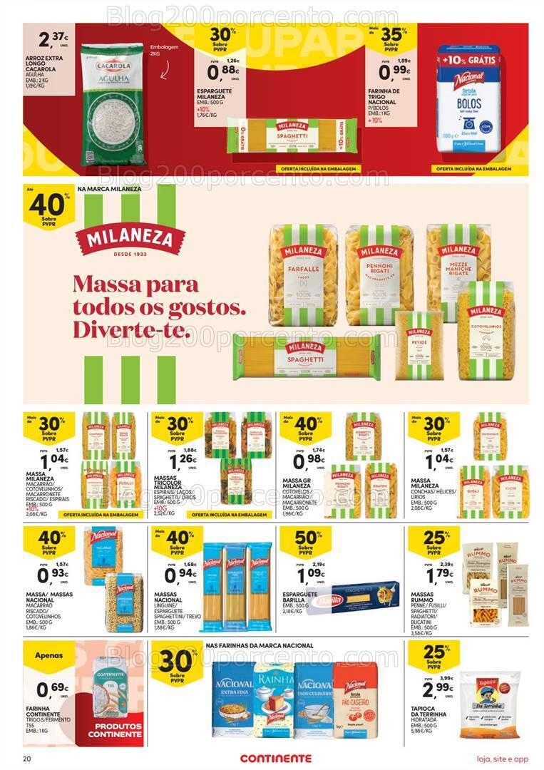 Antevisão Folheto CONTINENTE Promoções de 16 a 22 abril