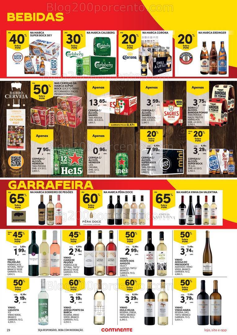 Antevisão Folheto CONTINENTE Promoções de 17 a 23 outubro
