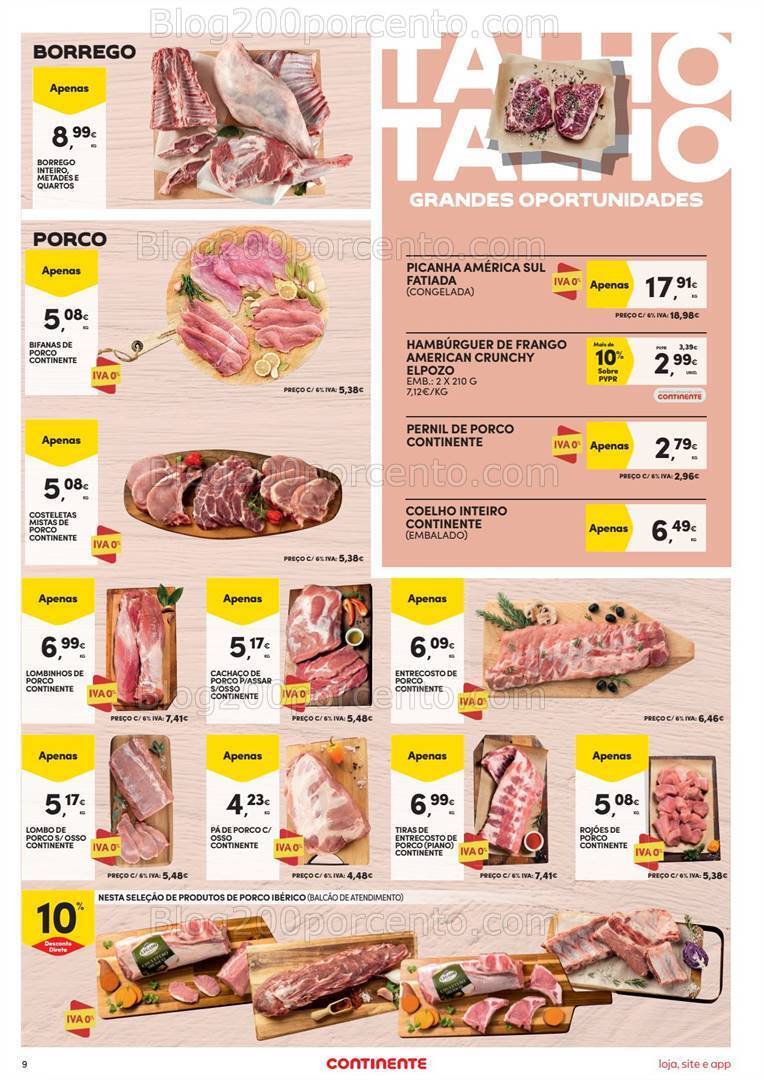 Antevisão Folheto CONTINENTE Promoções de 17 a 23 outubro