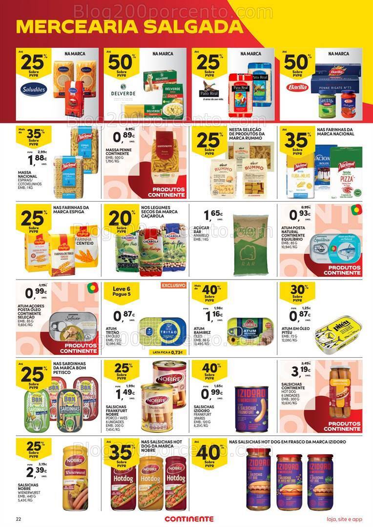 Antevisão Folheto CONTINENTE Promoções de 18 a 24 julho