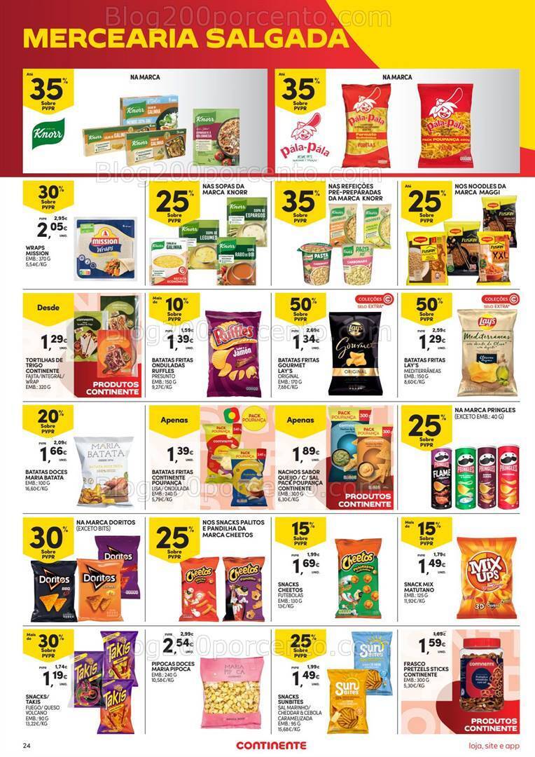 Antevisão Folheto CONTINENTE Promoções de 18 a 24 julho