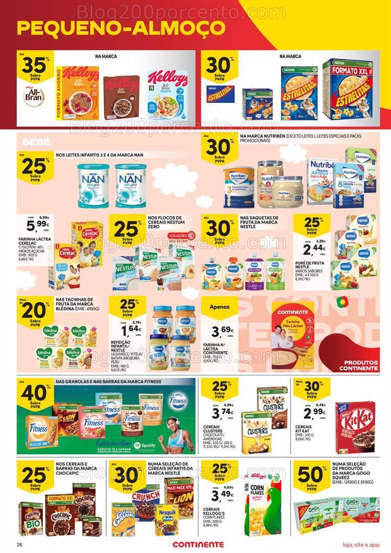 Antevisão Folheto CONTINENTE Promoções de 18 a 24 julho