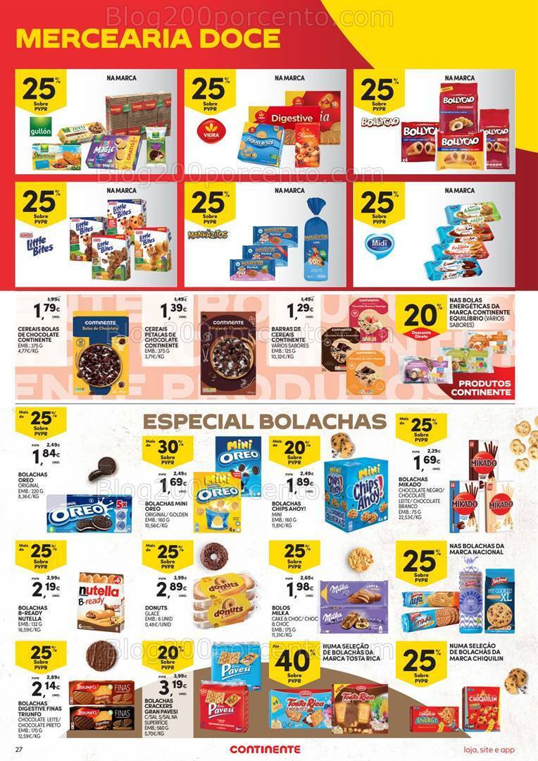 Antevisão Folheto CONTINENTE Promoções de 18 a 24 julho