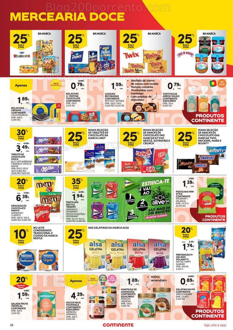 Antevisão Folheto CONTINENTE Promoções de 18 a 24 julho