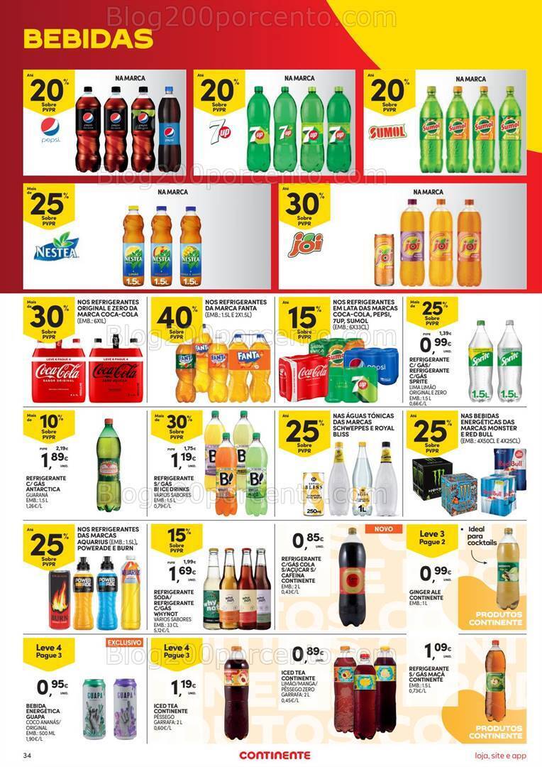 Antevisão Folheto CONTINENTE Promoções de 18 a 24 julho