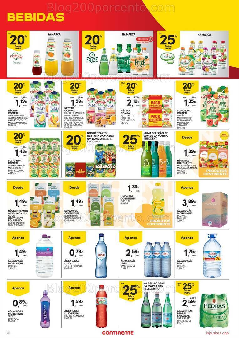 Antevisão Folheto CONTINENTE Promoções de 18 a 24 julho