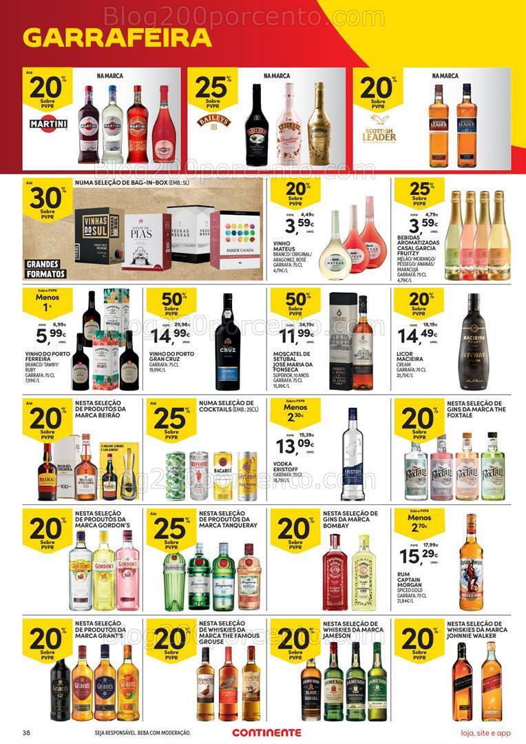 Antevisão Folheto CONTINENTE Promoções de 18 a 24 julho