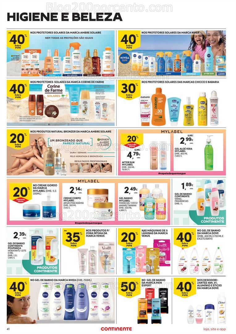 Antevisão Folheto CONTINENTE Promoções de 18 a 24 julho