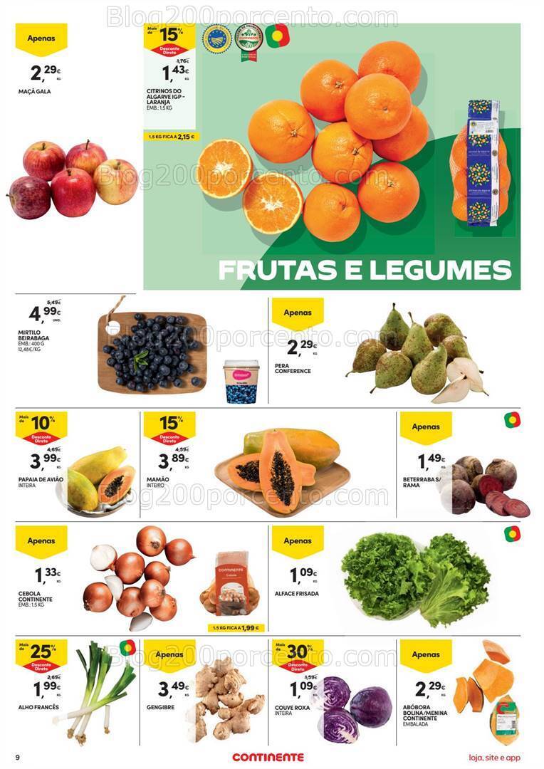 Antevisão Folheto CONTINENTE Promoções de 18 a 24 julho