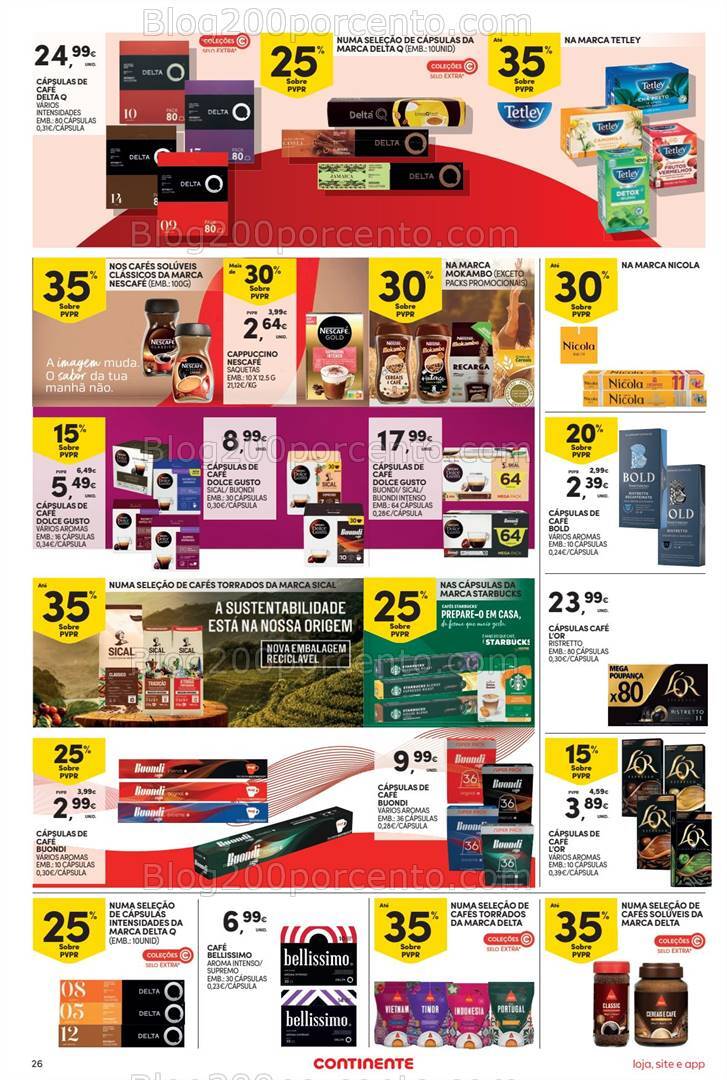 Antevisão Folheto CONTINENTE Promoções de 19 a 25 novembro