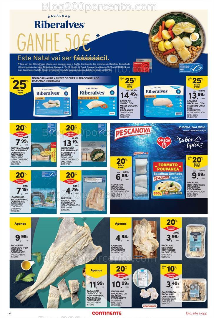Antevisão Folheto CONTINENTE Promoções de 19 a 25 novembro