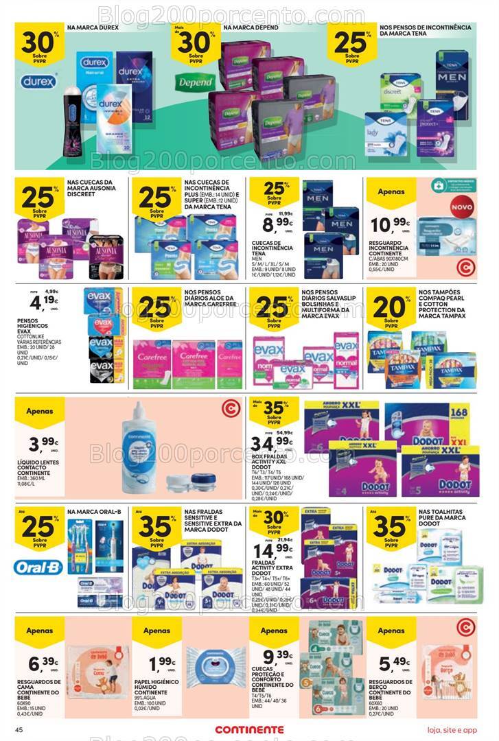 Antevisão Folheto CONTINENTE Promoções de 19 a 25 novembro