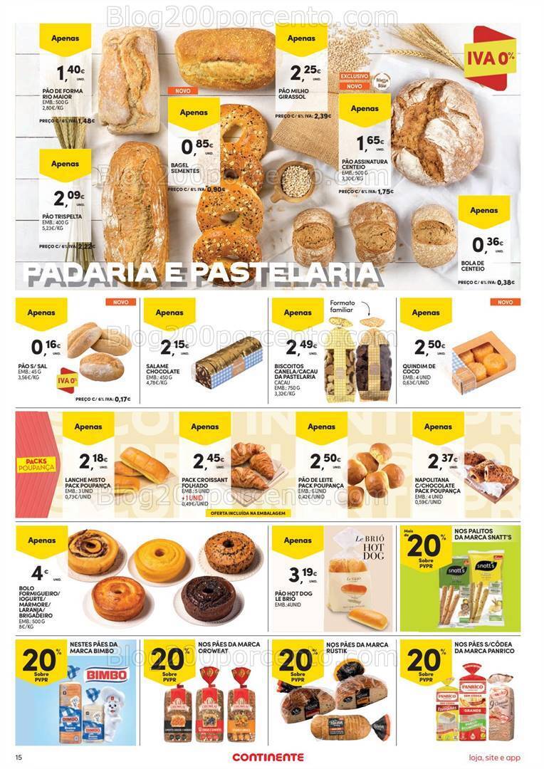 Antevisão Folheto CONTINENTE Promoções de 19 a 25 setembro