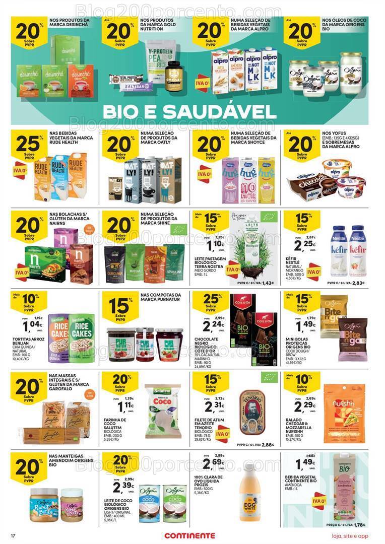 Antevisão Folheto CONTINENTE Promoções de 19 a 25 setembro