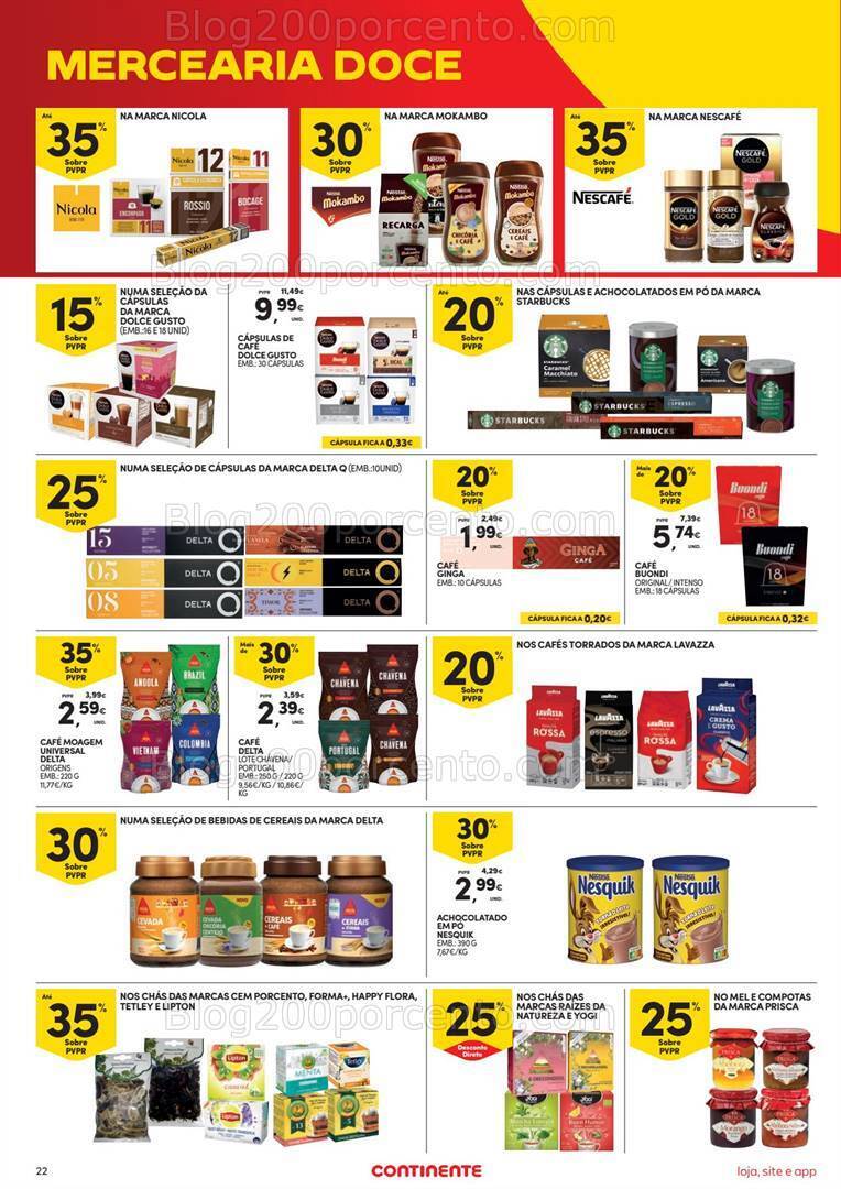 Antevisão Folheto CONTINENTE Promoções de 19 a 25 setembro