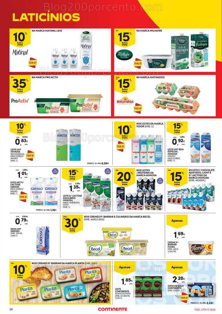 Antevisão Folheto CONTINENTE Promoções de 19 a 25 setembro