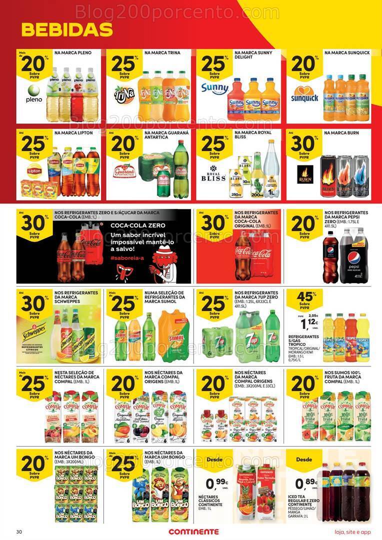 Antevisão Folheto CONTINENTE Promoções de 19 a 25 setembro