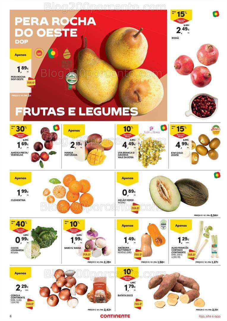 Antevisão Folheto CONTINENTE Promoções de 19 a 25 setembro