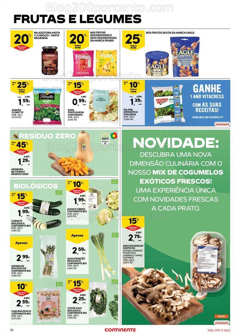Antevisão Folheto CONTINENTE Promoções de 2 a 8 abril