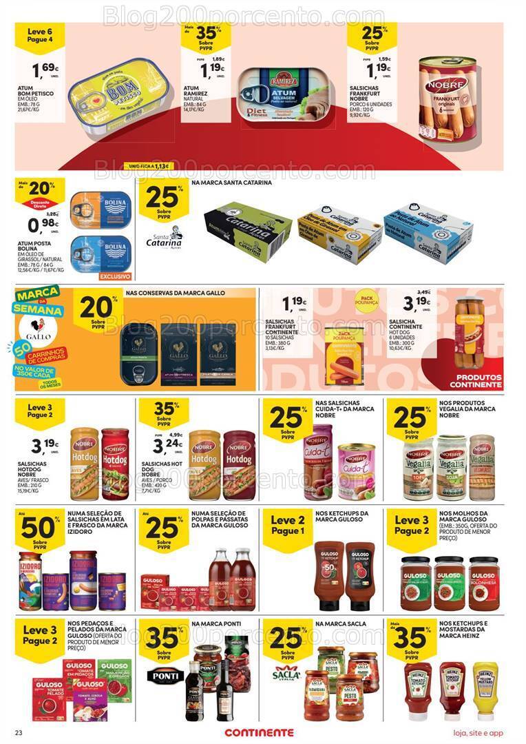 Antevisão Folheto CONTINENTE Promoções de 2 a 8 abril