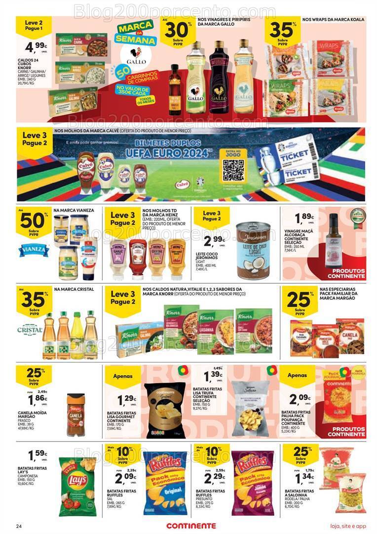 Antevisão Folheto CONTINENTE Promoções de 2 a 8 abril