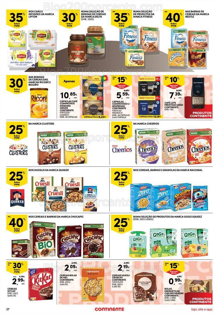 Antevisão Folheto CONTINENTE Promoções de 2 a 8 abril