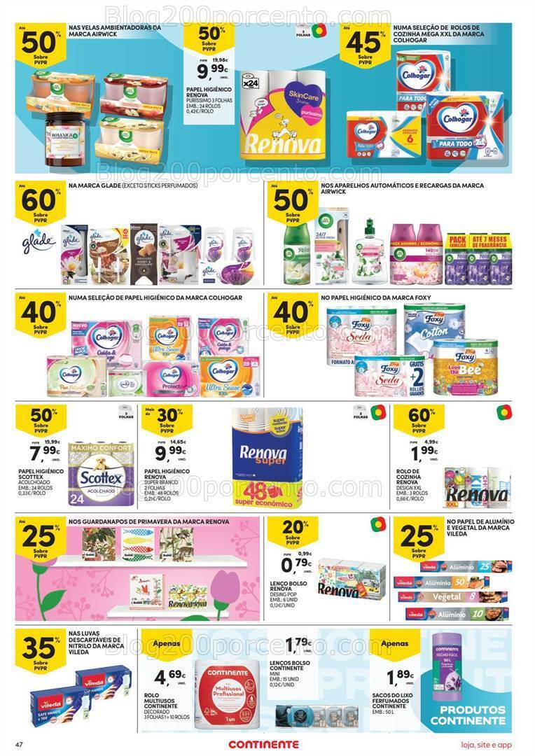 Antevisão Folheto CONTINENTE Promoções de 2 a 8 abril