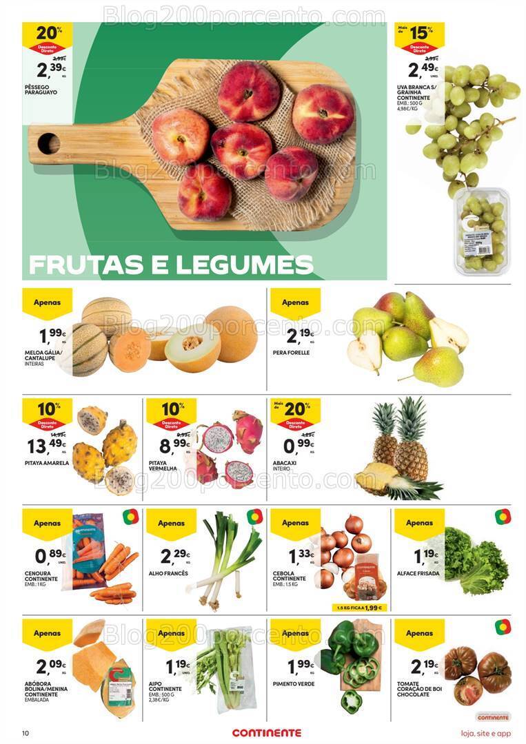 Antevisão Folheto CONTINENTE Promoções de 2 a 8 julho