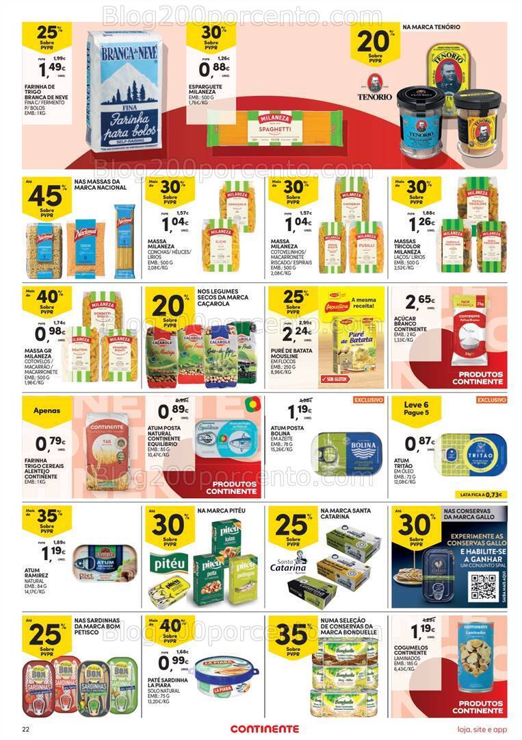 Antevisão Folheto CONTINENTE Promoções de 2 a 8 julho