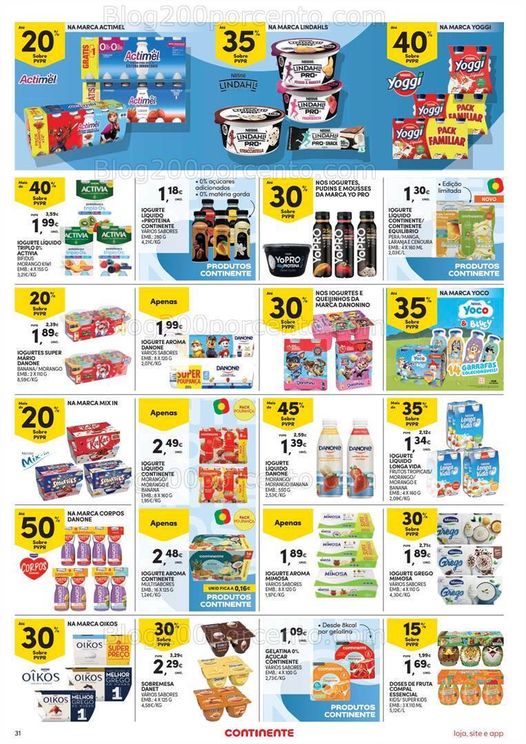 Antevisão Folheto CONTINENTE Promoções de 2 a 8 julho