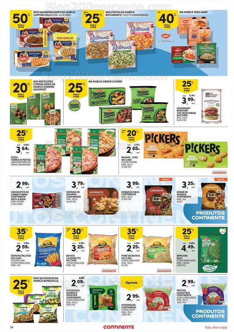 Antevisão Folheto CONTINENTE Promoções de 2 a 8 julho