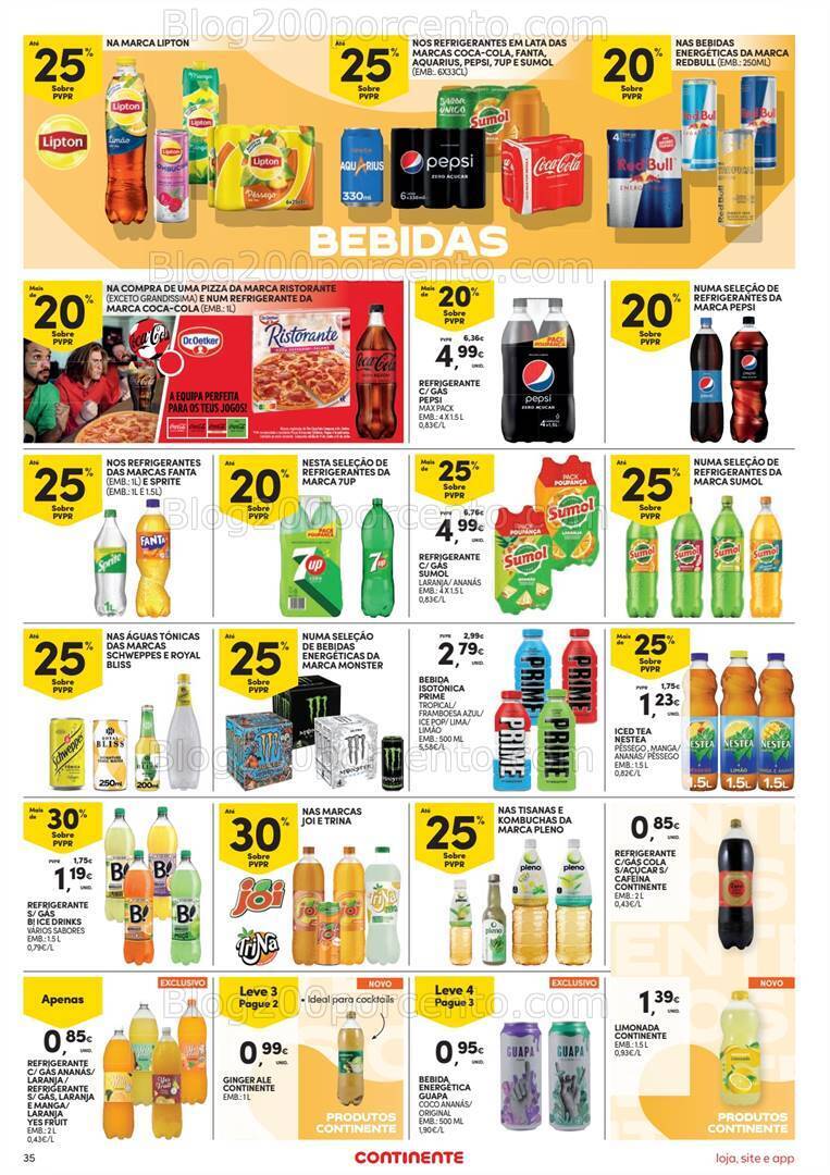 Antevisão Folheto CONTINENTE Promoções de 2 a 8 julho