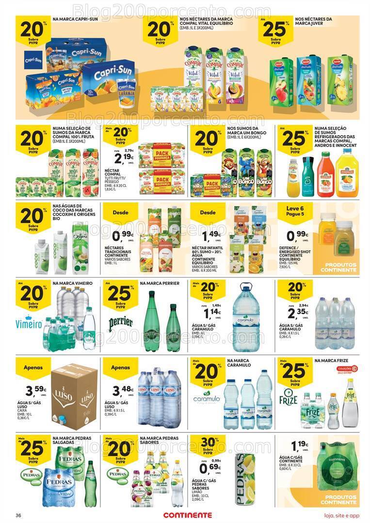 Antevisão Folheto CONTINENTE Promoções de 2 a 8 julho