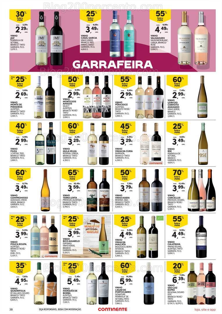 Antevisão Folheto CONTINENTE Promoções de 2 a 8 julho