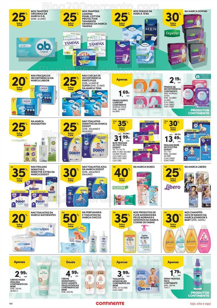 Antevisão Folheto CONTINENTE Promoções de 2 a 8 julho