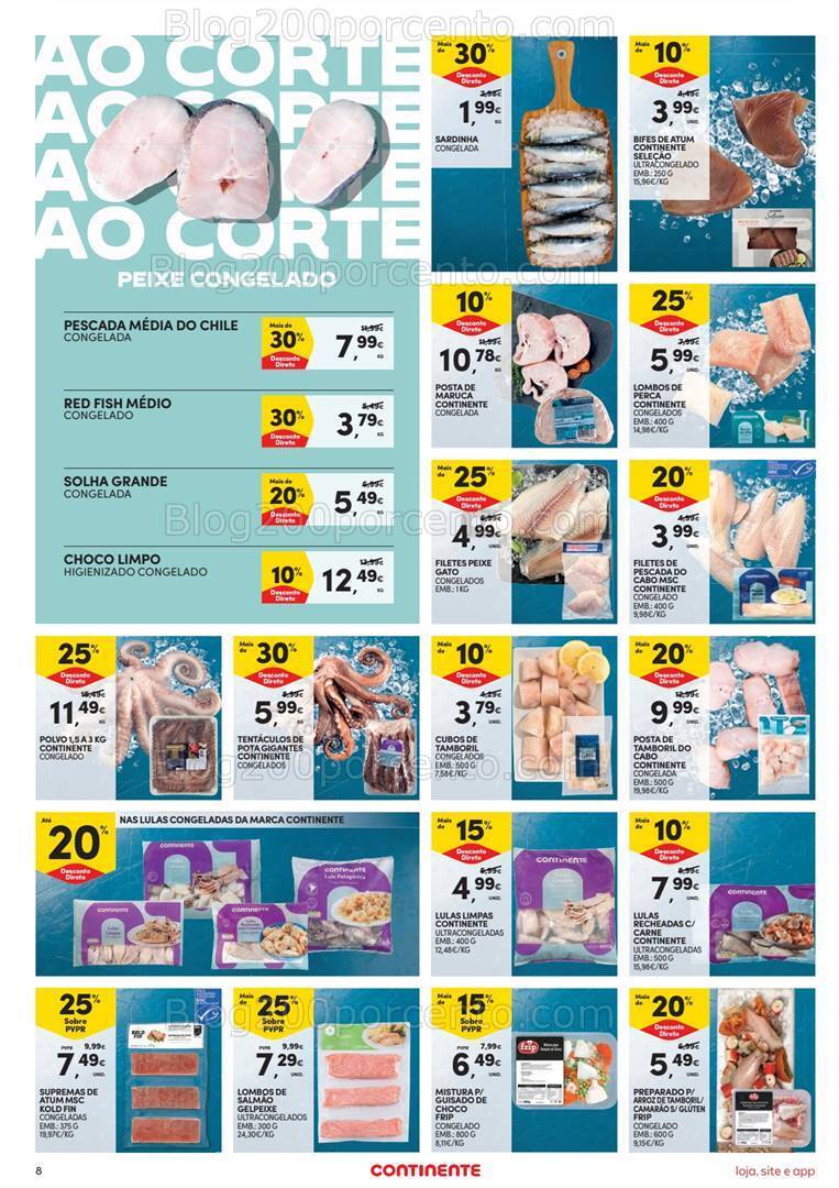 Antevisão Folheto CONTINENTE Promoções de 2 a 8 julho