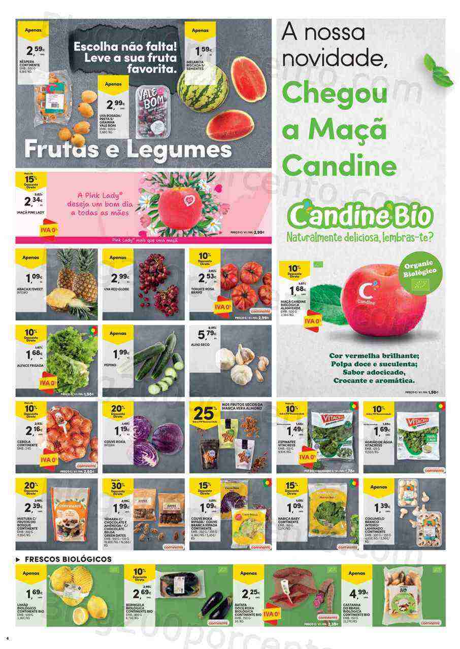 Antevisão Folheto CONTINENTE Promoções de 2 a 8 maio