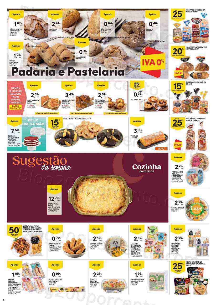 Antevisão Folheto CONTINENTE Promoções de 2 a 8 maio