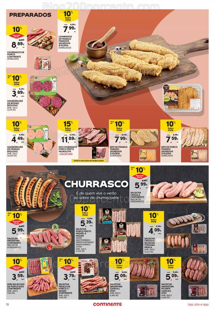 Antevisão Folheto CONTINENTE Promoções de 20 a 26 agosto