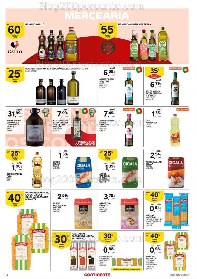 Antevisão Folheto CONTINENTE Promoções de 20 a 26 agosto