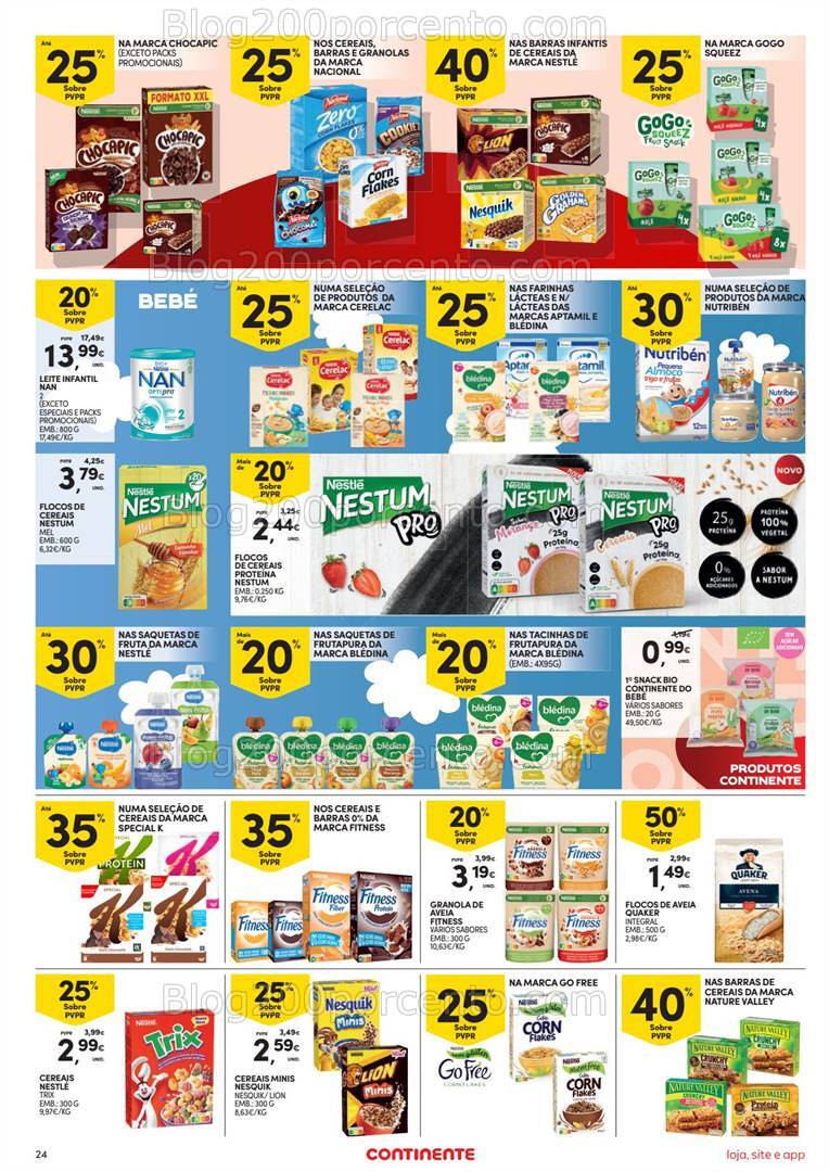 Antevisão Folheto CONTINENTE Promoções de 20 a 26 agosto