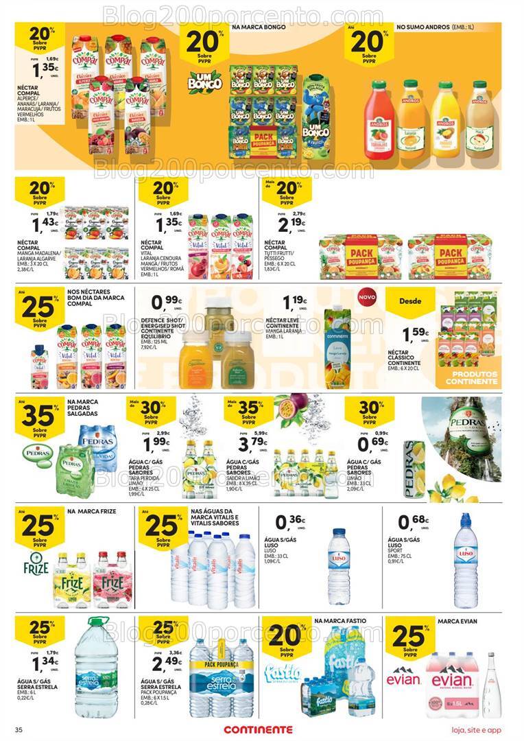 Antevisão Folheto CONTINENTE Promoções de 20 a 26 agosto