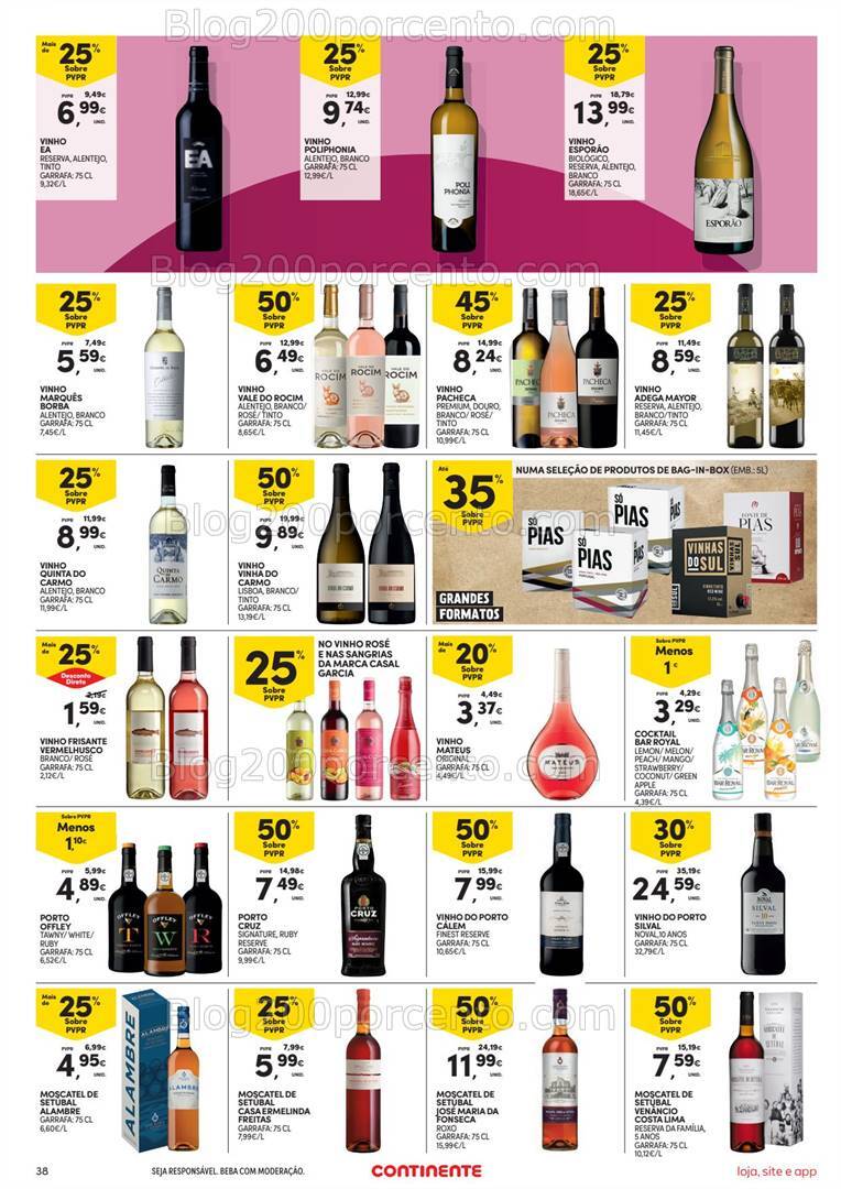 Antevisão Folheto CONTINENTE Promoções de 20 a 26 agosto