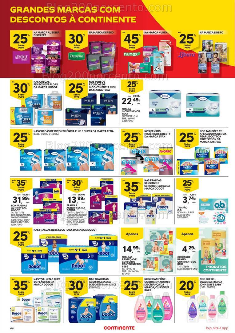 Antevisão Folheto CONTINENTE Promoções de 20 a 26 agosto