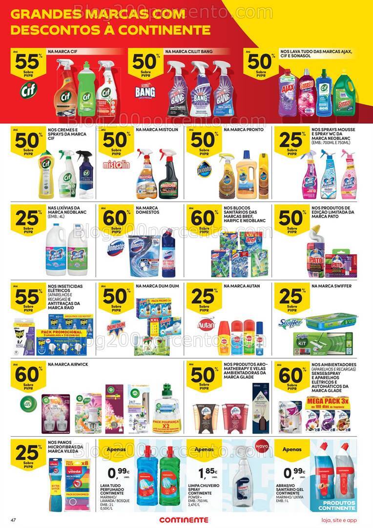 Antevisão Folheto CONTINENTE Promoções de 20 a 26 agosto