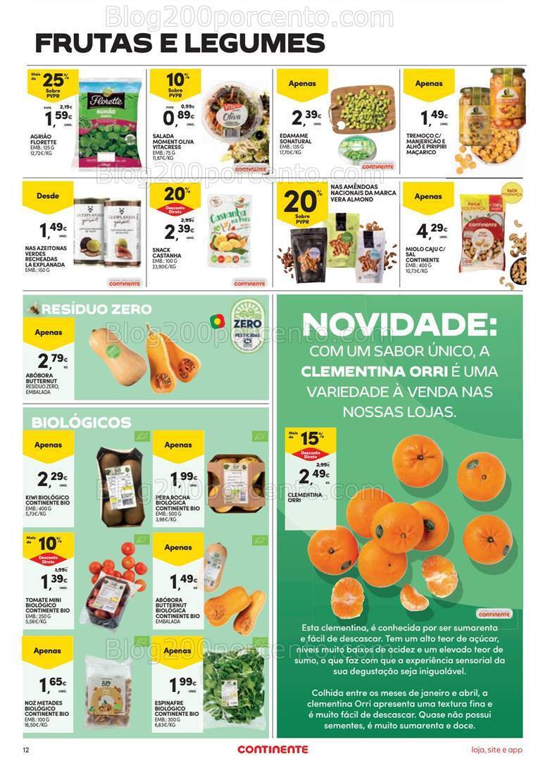 Antevisão Folheto CONTINENTE Promoções de 20 a 26 fevereiro