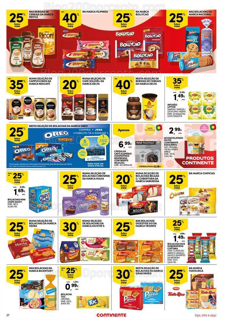Antevisão Folheto CONTINENTE Promoções de 20 a 26 fevereiro