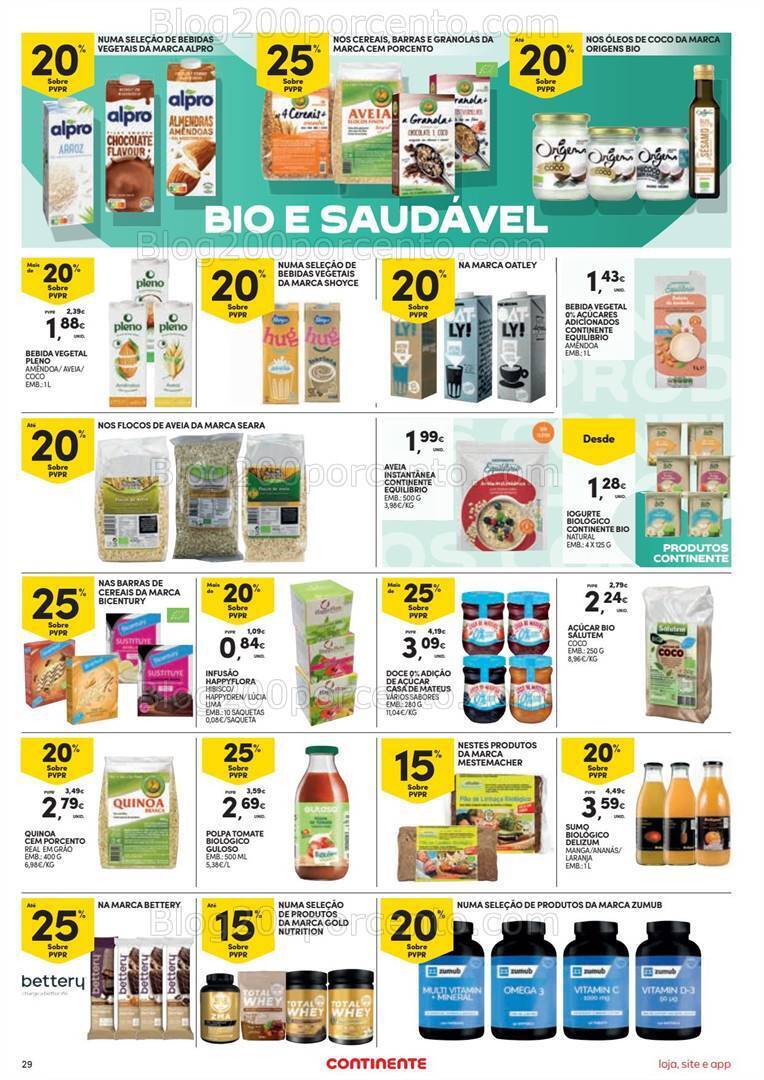 Antevisão Folheto CONTINENTE Promoções de 20 a 26 fevereiro