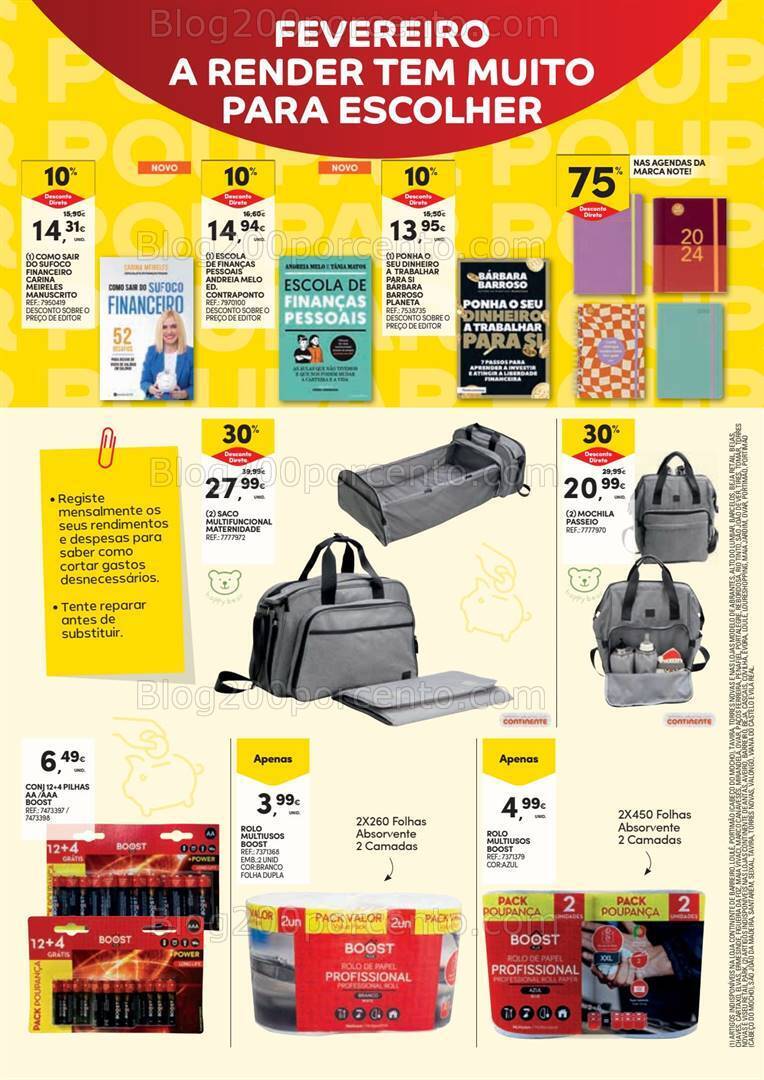 Antevisão Folheto CONTINENTE Promoções de 20 a 26 fevereiro